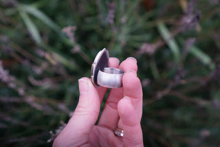 O'Keefe Ring- Rhodonite Size 7.5-7.75