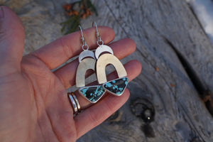Arches Earrings-Blue Moon Turquoise