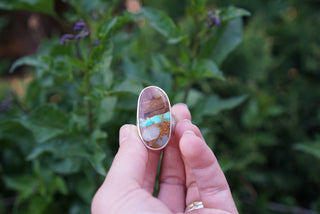 A River Runs Through It Ring- Size 8