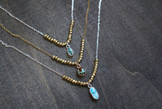 Zellie Necklace- 14k Goldfill