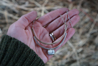 Cascade Necklace- White Buffalo