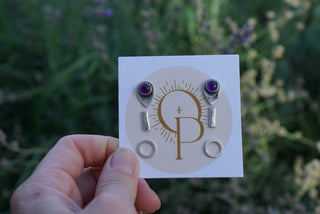 Back to Basics Post Set- Amethyst