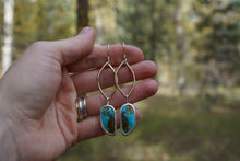 Load image into Gallery viewer, Venus Earrings- Turquoise
