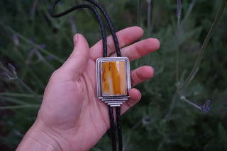 Lariat Bolo- Jasper