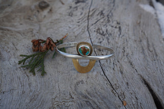 Desert Arch Cuff- Globe Turquoiae