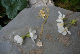 Moon Mama Necklace- Gold
