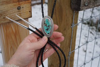 Lariat Bolo- Turquoise