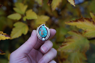 O'Keefe Ring- Turquoise Size 9.25-9.5