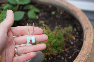 The Little Things Earrings- Lavendar Turquoise