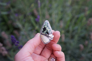 Opal + Variscite Ring