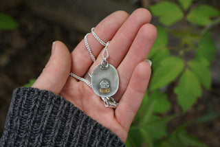 Calamity Necklace- White Buffalo