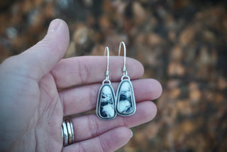 Essential Earrings- White Buffalo