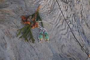 The Little Things Earrings- Royston Turquoise