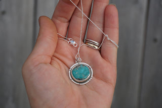 Calamity Necklace- Blue Turquoise