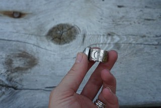 Sun, Moon and Stars Ring- Size 7