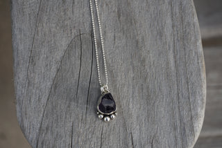 Flora Necklace- Raw Amethyst