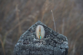A River Runs Through It Ring- Size 7.5