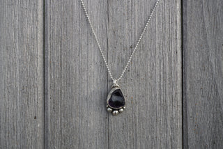 Flora Necklace- Raw Amethyst
