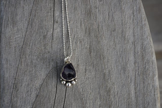 Flora Necklace- Raw Amethyst
