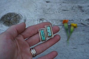 Held and Free Turquoise Bar Posts- I