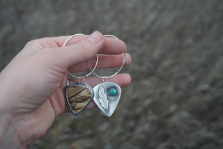 Migration Reversible Hoop Earrings