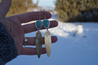 First Light Points- Tibetan Turquoise