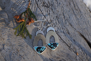 Arches Earrings-Blue Moon Turquoise