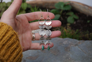 La Luna Earrings- Sterling Silver