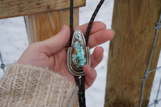 Lariat Bolo- Turquoise