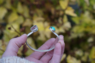 Space Between Cuff- Wild Horse and Turquoise