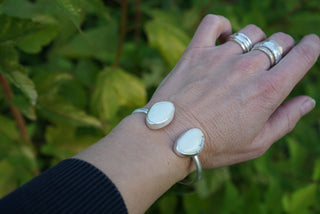 Space Between Cuff- Ivory Creek Variscite