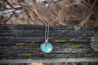 Calamity Necklace- Kingman Turquoise