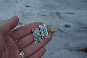 Held and Free Turquoise Bar Posts- II
