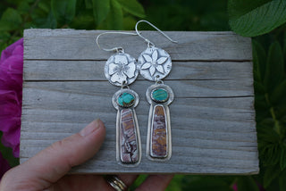 Island Flower Earrings