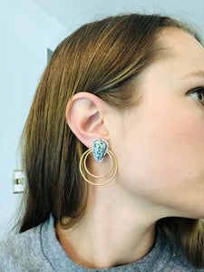 Aura Convertible Post Earrings