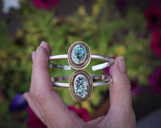 Relic Cuff- Carico Lake Turquoiae