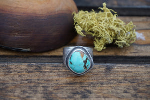 Essential Ring- Carico Lake Turquoise, Size 7