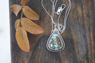Calamity Necklace- Number 8 Turquoise