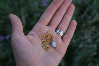 Gold Opal Necklace II