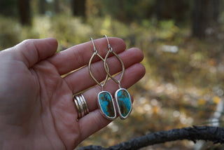 Venus Earrings- Turquoise