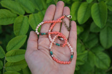 Load image into Gallery viewer, Festival Necklace Set- Coral
