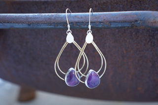 Purple Rain Earrings