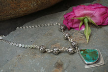 Load image into Gallery viewer, Festival Choker- Green Turquoise
