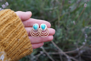 Aura Convertible Post Earrings