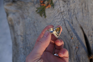 Cleopatra Ring-Montana Agate Size 8