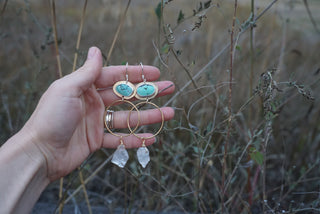 Lucent Hoop Dangles