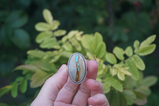 A River Runs Through It Ring- Size 7.5