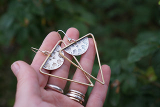 Valley Stamped Earrings