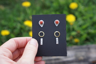 Back to Basics Post Set- Red Jasper