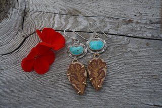 Sage and Sky Earrings